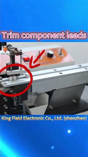 Fast & High-Efficiency Trim Component Leads in Electronics Manufacturing