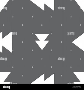 multimedia sign icon. Player navigation symbol. Seamless pattern on a gray background. Vector Stock Vector Image & Art - Alamy