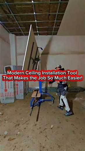 Modern Ceiling Installation Tool That Makes the Job So Much Easier!