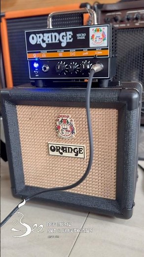 Orange Micro Dark with Cab ( tube amplifier)