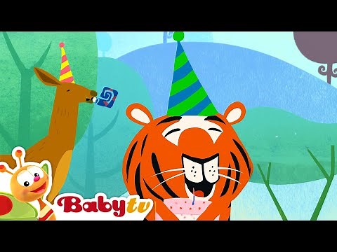 Tiger’s Birthday Cake | Learn to Count with BabyTV 🎂🐯