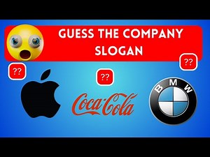 Guess the Company Slogan 🏢 Quiz challenge