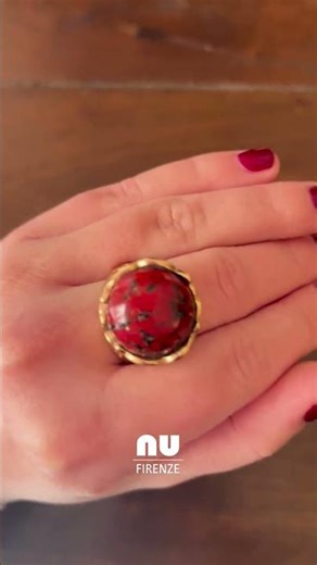 Handmade Ring from Florence 🇮🇹✨ | Italian Costume Jewelry