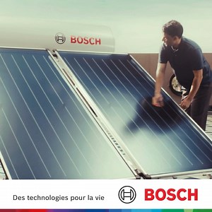 1.1K reactions · 52 shares | Le chauffe-eau solaire Thermosiphon de Bosch Simple. Économique. Bosch. Bénéficiez de l’énergie solaire gratuite pour chauffer l'eau sanitaire pour toute la famille. #ChauffeEau #Solaire #Simplicité #DesTechnologiesPourLaVie | Bosch Home Comfort | Facebook