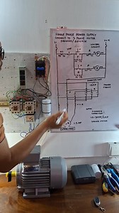 227K views · 2.4K reactions | Single phase power supply connect to 3 phase motor forward reverse #bernaztvvlog | Bernaz tv | Facebook