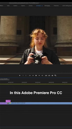Short - How to Create a Camera Flash Transition in Adobe Premiere Pro CC (Tutorial)