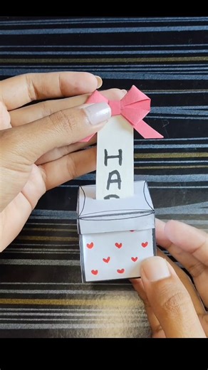 Art and Craft on Instagram: "Handmade suprise gift box for birthday . . . . . . . #papercrafting #papercrafts #papercraft #howto #howtomake #origami #DIYGiftidea #diy #gifts #giftideas #birthday #happybirthday #birthdaycards"