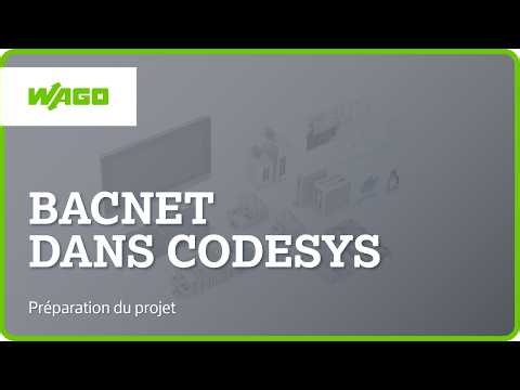 Préparer un projet BACnet dans CODESYS 3.5