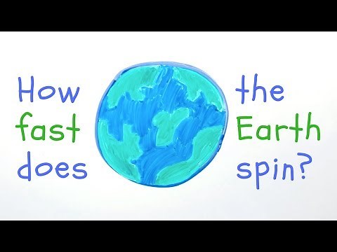 How fast does the Earth spin?