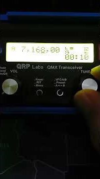 Qrp Labs Qmx SSB firmware updating and first listening ssb 40m #qrp #qmx #qrplabs #hamradio #qmxssb