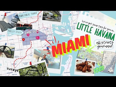 Miami Trolley System, Little Havana and Vizcaya ~ All Streets Gourmand