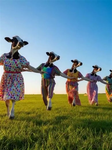 Funny Cow Dance Video with Catchy Cow Song