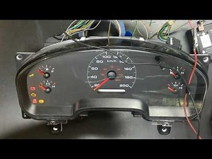 Ford F150 Instrument Cluster conversion practice.