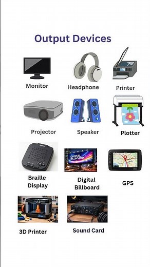 Computer Output Devices