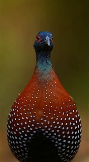 Painted Spurfowl Bird Colorful Feathers & Natural Habitat Wildlife Video