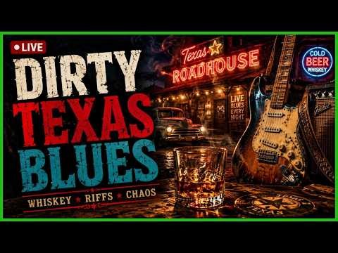 Texas Roadhouse Blues LIVE | Gritty Guitar Riffs & Wild Southern Nights