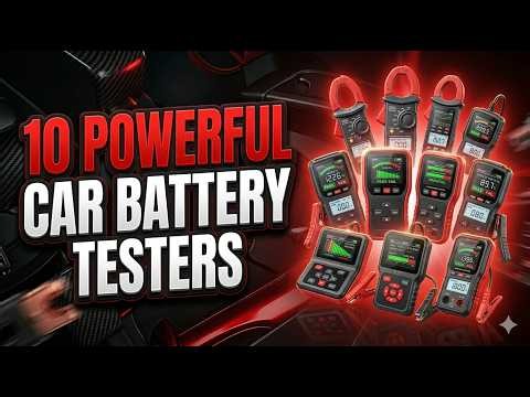 Best Car Battery Tester 2026 | Top 10 Battery Testers Reviewed
