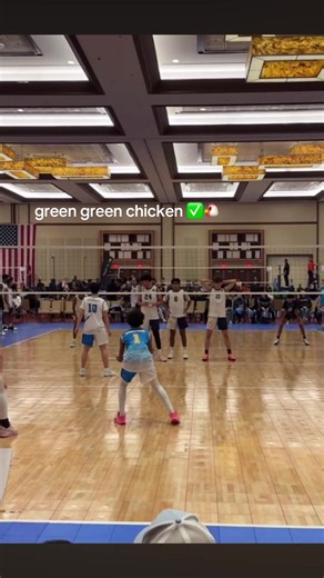 green green chicken ✅🐔#vball #viral #fyp | chicken