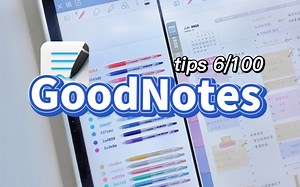 【GoodNotes】100个操作技巧▶️分屏4种方法