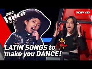 SWINGING LATIN SONGS on The Voice! 💃 | Top 10
