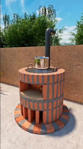 Desi Jugaad: Multi-Kitchen in Your Courtyard!😉 #shorts #construction #civilengineering #jugad