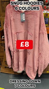SNUG HOODIES available in navy, green, pink, grey, black, charcoal DRESSING GOWN available in burgundy, teal, pink, navy, black, white, grey #snuggle #winter | Bag a bargain
