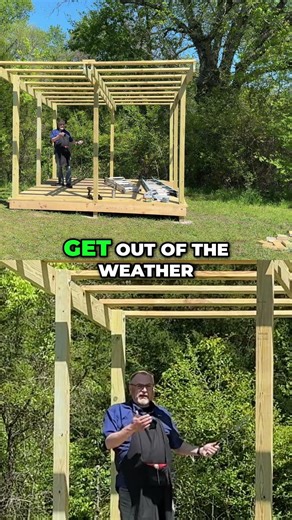 Building the Ultimate BBQ Shack for Year-Round Grilling! #shorts