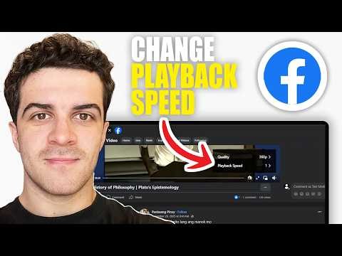 How to Change the Playback Speed on Facebook Video (2026 Guide)