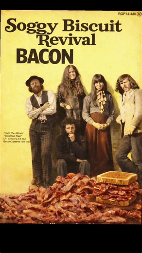 #fyp #bacon #fleetwoodmac #70s #rock Soggy Biscuit Revival - Bacon : 1977