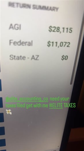 ELITE ACCOUNTING CO. - TAX PROFESSIONAL SERVICES & CREDIT REPAIR on Instagram: "File with ELITE TAXES 💸"