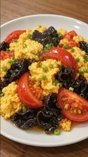 トマトときくらげと卵のふんわり中華炒め #中華料理 #料理#週末だけ開く店#美濃里香