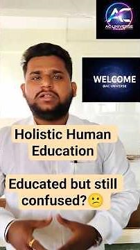 Holistic Education Explained! 📚 Reality of Modern Learning