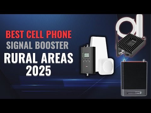 10 Best Cell Phone Signal Booster for Rural Areas