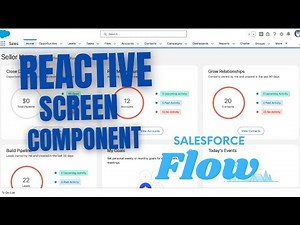 Master Reactive Screen Flows in Salesforce | Step-by-Step Tutorial