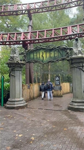 The classic 13 jump scare Alton Towers #shorts