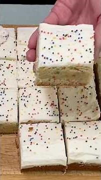 How to make Cake Mix Cookie Bars #cakemixcookies