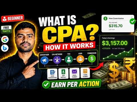 What is CPA Marketing? How Does It Work? (Beginner's Guide 2026)