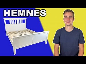 How to DISASSEMBLE HEMNES Bed Frame IKEA Tutorial