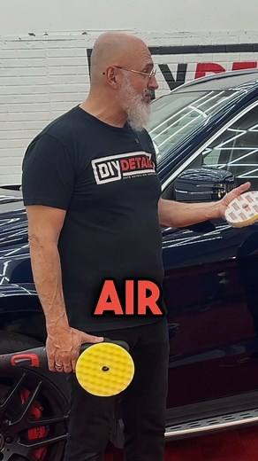 Should you use compressed air to clean polishing pads? ⁣ .⁣ .⁣ .⁣ .⁣ .⁣ #detailinglife #detailingaddicts #autodetailing #detailer #detailingcars #detailing #paintcorrection #carwash #cardetailing #cars #detailingboost #instagood #beautiful #polish #satisfying #protection #diydetail #mobiledetailer #yvanlacroix #exteriorpaint #shinypaint #mobiledetailing #rinselesswash #paintpolishing #paintprotection #polish #polishing #shiny #specialist #diydetail | DIY Detail