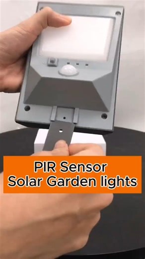 Solar Wall Lights with PIR Sensor | solargardenlights | solarlights | Yushunlighting