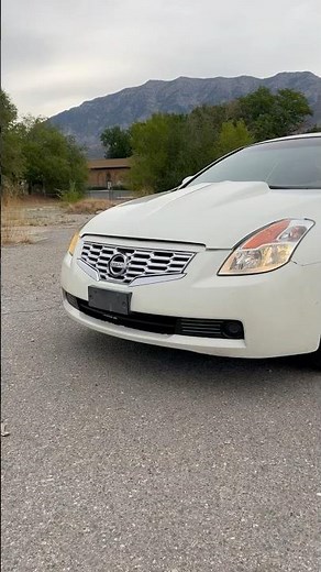 2009 Nissan Altima 2.5 S Coupe White 154k miles - $2,987