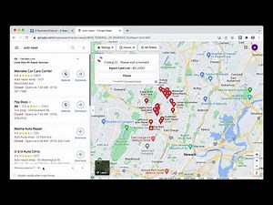 G Business Explorer - How to find leads from Google Maps and export as csv