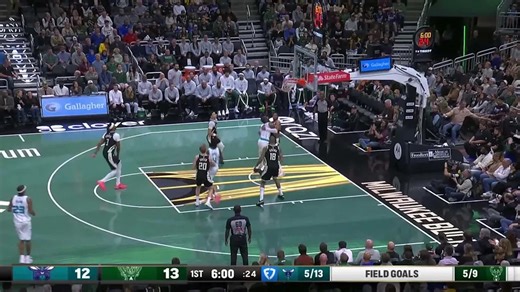 Miles Bridges with 32 points vs. Milwaukee Bucks