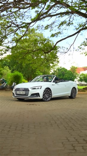 CA on Instagram: "Experience true exclusivity with this one-of-one “Audi A5 S Line Cabriolet” the only example of its kind on the island 🇱🇰. Finished in elegant white with a striking red soft-top, this cabriolet blends refined performance, premium craftsmanship, and open-top luxury. A rare opportunity to own a statement vehicle designed for those who demand distinction. #viral #colombo #srilankacarspotters"