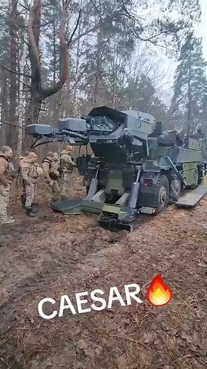 13K views · 1.8K reactions | Denmark has passed all of its CAESAR self-propelled howitzers to Ukraine along with thousands of 155-mm rounds and training 100 Ukrainian gunmen to use the howitzers. Thank you, friends! | In Ukraine | Facebook