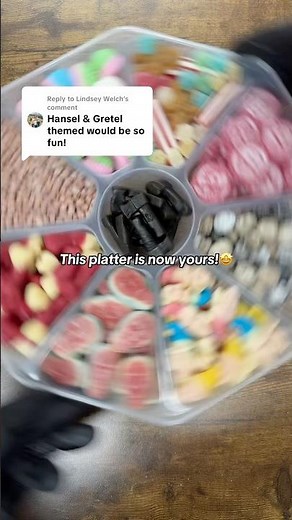 🍬🧙‍♀️Let’s make a HANSEL & GRETEL candy platter!🧙‍♀️🍬 #shorts