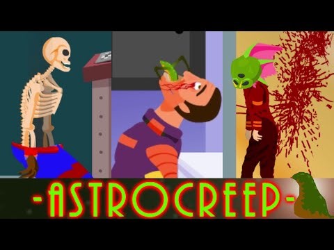 Astrocreep (both routes) | Alien Invader Horror Game