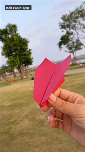 new viral paper boomerang 🥰 , how to make a mini paper airplane tutorial #shorts #paper
