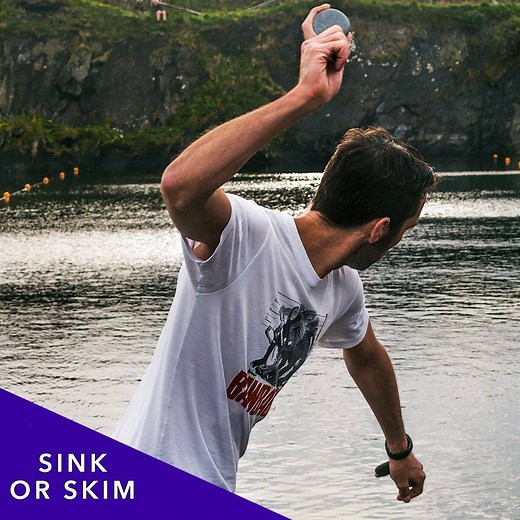 774K views · 985 reactions | Stone. Water. You gotta do it! Welcome to the fantastic world of stone skimming. | BBC Scotland | Facebook