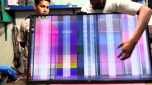 Fix LED TV Screen Jumping & Flickering - SaifulTechLab